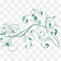 绿色时尚服饰花纹-空若网 绿色时尚服饰花纹-空若网