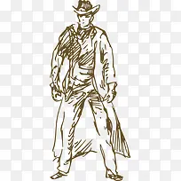 手绘牛仔-空若网 手绘牛仔-空若网