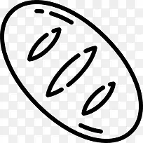 面包图标-空若网 面包图标-空若网