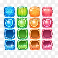 水晶按钮-空若网 水晶按钮-空若网