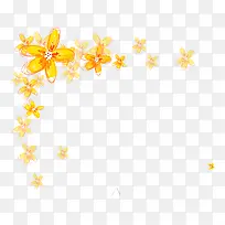 卡通手绘黄色小花-空若网 卡通手绘黄色小花-空若网