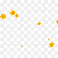 可爱手绘黄色小花-空若网 可爱手绘黄色小花-空若网