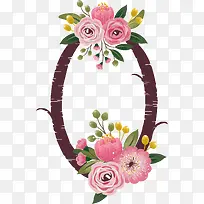 卡通玫瑰数字0-空若网 卡通玫瑰数字0-空若网