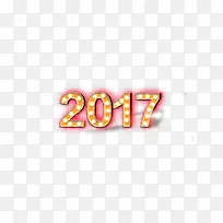 金色亮光数字新年2017-空若网 金色亮光数字新年2017-空若网