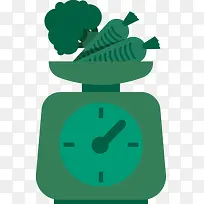 蔬菜与秤-空若网 蔬菜与秤-空若网