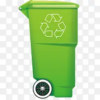 垃圾桶png矢量素材-空若网 垃圾桶png矢量素材-空若网