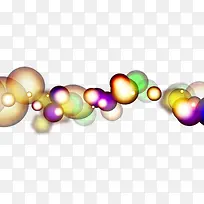 彩色透光圆形气泡-空若网 彩色透光圆形气泡-空若网