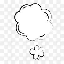 手绘漫画对话框-空若网 手绘漫画对话框-空若网