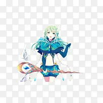 手绘创意漫画少女-空若网 手绘创意漫画少女-空若网