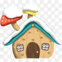 手绘漫画可爱房屋-空若网 手绘漫画可爱房屋-空若网