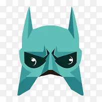 矢量 卡通手绘 蝙蝠面具-空若网 矢量 卡通手绘 蝙蝠面具-空若网