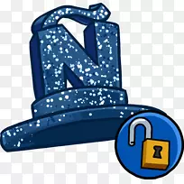 俱乐部企鹅电蓝钴蓝派对帽-空若网 俱乐部企鹅电蓝钴蓝派对帽-空若网