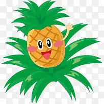 矢量可爱水果插画-空若网 矢量可爱水果插画-空若网