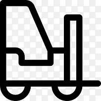 叉车图标-空若网 叉车图标-空若网