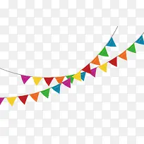 交叉彩色小旗-空若网 交叉彩色小旗-空若网