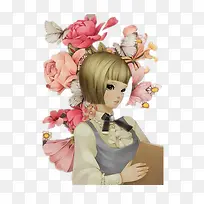 唯美插画-空若网 唯美插画-空若网