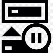 备份暂停按钮图标-空若网 备份暂停按钮图标-空若网