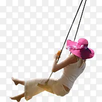 高清摄影荡秋千的女生-空若网 高清摄影荡秋千的女生-空若网