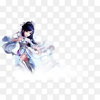 可爱白色服饰女生-空若网 可爱白色服饰女生-空若网