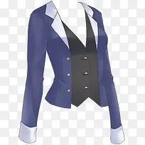 蓝色商务女生上衣-空若网 蓝色商务女生上衣-空若网