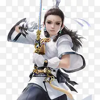 白色服饰可爱女生-空若网 白色服饰可爱女生-空若网