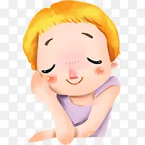手绘黄头发可爱男生-空若网 手绘黄头发可爱男生-空若网