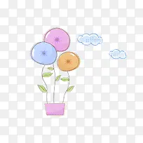 卡通花朵-空若网 卡通花朵-空若网