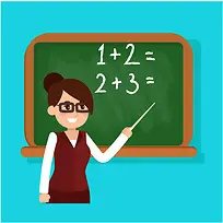 卡通数学上课-空若网 卡通数学上课-空若网