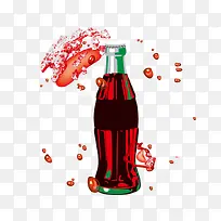 动感卡通可乐矢量图-空若网 动感卡通可乐矢量图-空若网