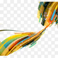 彩色动感线条-空若网 彩色动感线条-空若网