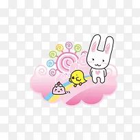 卡通小白兔-空若网 卡通小白兔-空若网