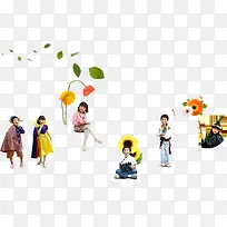 彩色艺术花朵摄影人物-空若网 彩色艺术花朵摄影人物-空若网