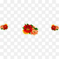 手绘彩色花朵彩页-空若网 手绘彩色花朵彩页-空若网