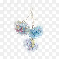 彩色花朵吊坠-空若网 彩色花朵吊坠-空若网