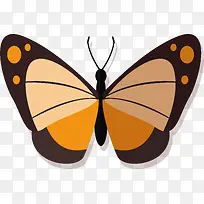 卡通蝴蝶动物插画-空若网 卡通蝴蝶动物插画-空若网