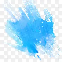 蓝色水彩背景纹理-空若网 蓝色水彩背景纹理-空若网