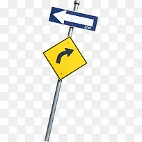 创意合成路标手绘-空若网 创意合成路标手绘-空若网