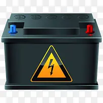 卡通手绘汽车电池-空若网 卡通手绘汽车电池-空若网