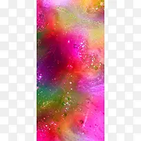 彩色光效星光海报-空若网 彩色光效星光海报-空若网