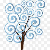 矢量抽象树-空若网 矢量抽象树-空若网