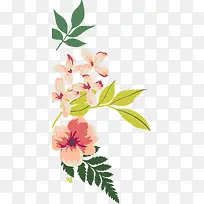 手绘可爱小花水墨-空若网 手绘可爱小花水墨-空若网