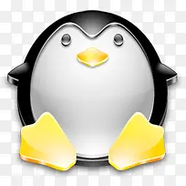 可爱QQ企鹅图标下载-空若网 可爱QQ企鹅图标下载-空若网