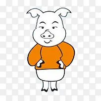 卡通可爱猪-空若网 卡通可爱猪-空若网