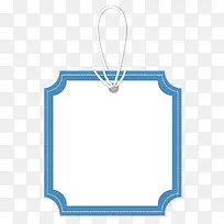 蓝色可爱吊牌-空若网 蓝色可爱吊牌-空若网