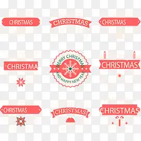 圣诞快乐标签矢量图-空若网 圣诞快乐标签矢量图-空若网