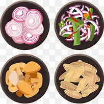 食物手绘食物 美食 卡通食物 -空若网 食物手绘食物 美食 卡通食物 -空若网