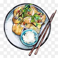 水彩食物-空若网 水彩食物-空若网