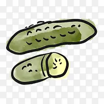 手绘食物美食-空若网 手绘食物美食-空若网