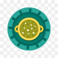 手绘卡通一碗食物-空若网 手绘卡通一碗食物-空若网