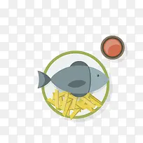 矢量卡通鱼-空若网 矢量卡通鱼-空若网